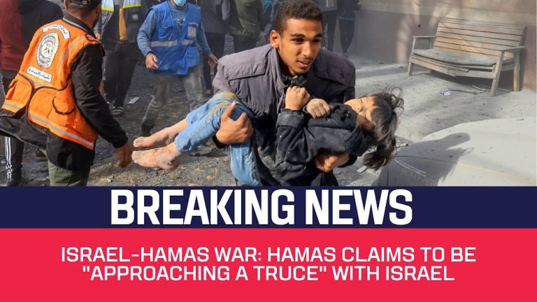 Israel-Hamas war: Hamas claims to be “approaching a truce” with Israel