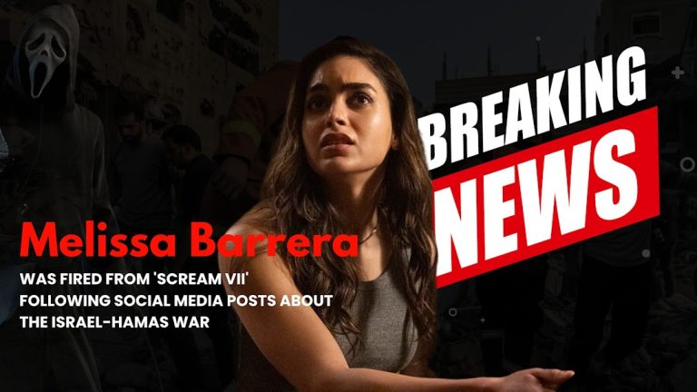 Melissa Barrera Was Fired From ‘Scream VII’ Following Social Media Posts About the Israel-Hamas War