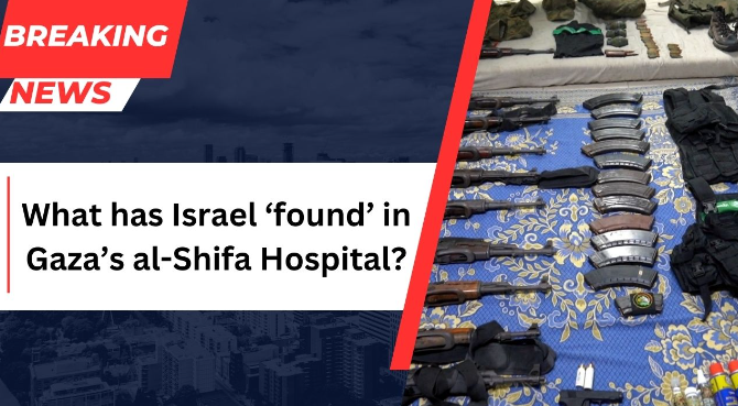What has Israel “discovered” in the al-Shifa Hospital in Gaza?